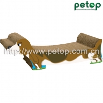 PT1026 Corrugated pet scratcher,cardboard cat bed