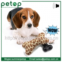 2015 New Battery Operated Eco-friendly Cheap Bone Dog Toys